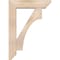 Ekena Millwork Westlake Slat Smooth Bracket w/ Offset Brace, Douglas Fir, 7 1/2"W x 30"D x 42"H BKT0806X30X42WTL06SDF - alternate 3
